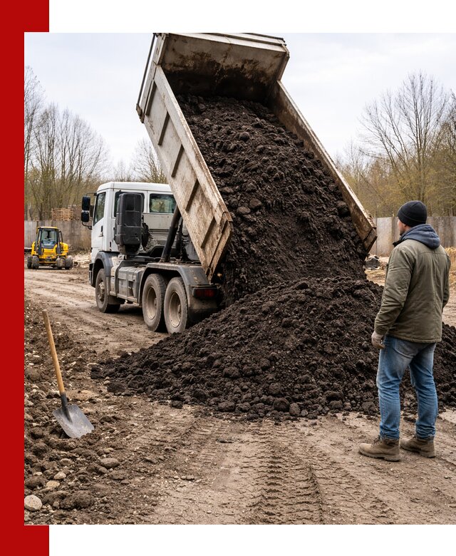 Доставка чернозема навалом в Переславле-Залесском быстро и выгодно