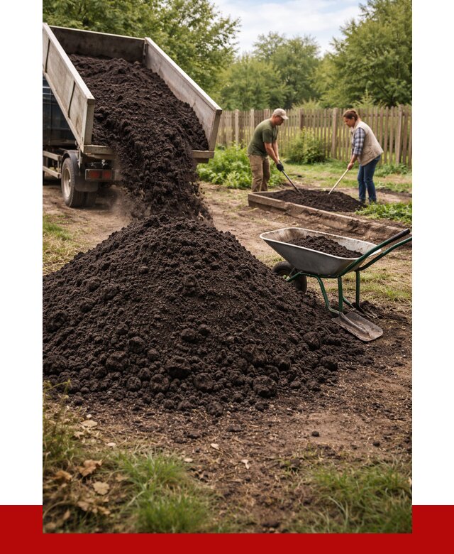Купить чернозем для огорода в Переславле-Залесском от 2595 р. | ПРОНЕРУДПрс