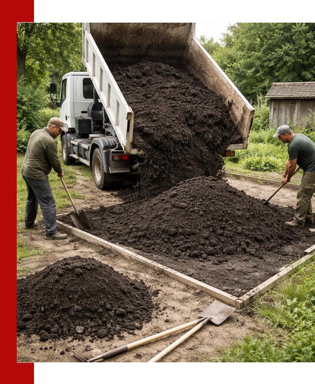 Купить чистый чернозем для огорода с доставкой в Переславле-Залесском