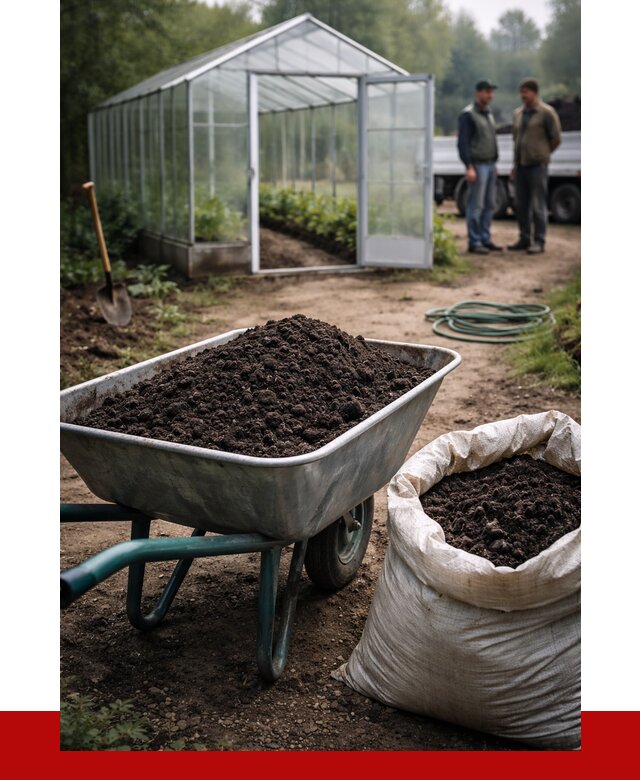 Чернозем для теплицы в Переславле-Залесском с доставкой от 1557 р. | ПРОНЕРУДПрс