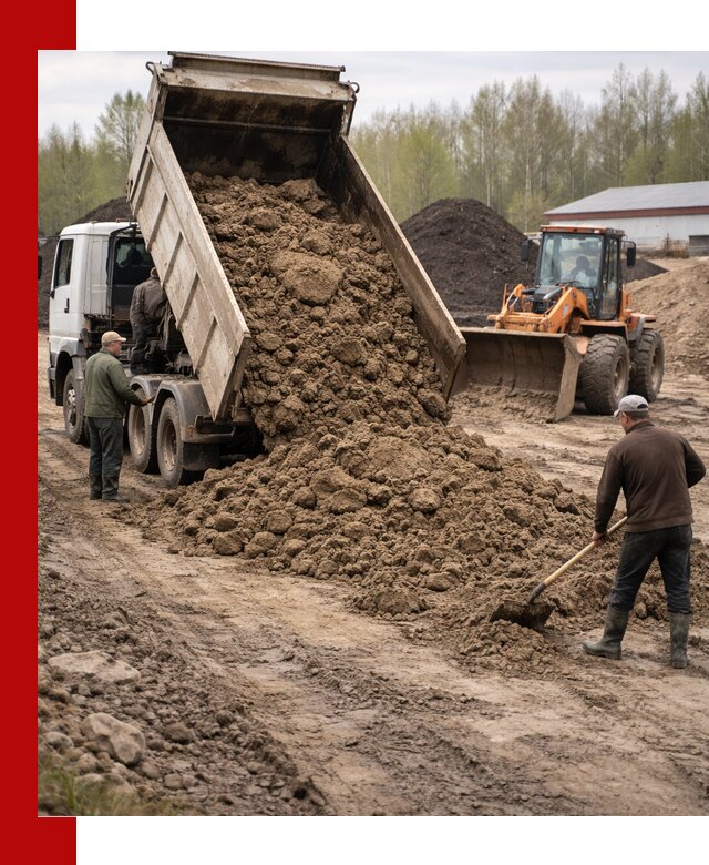 Доставка глин и суглинков в Переславле-Залесском оптом и вкрай