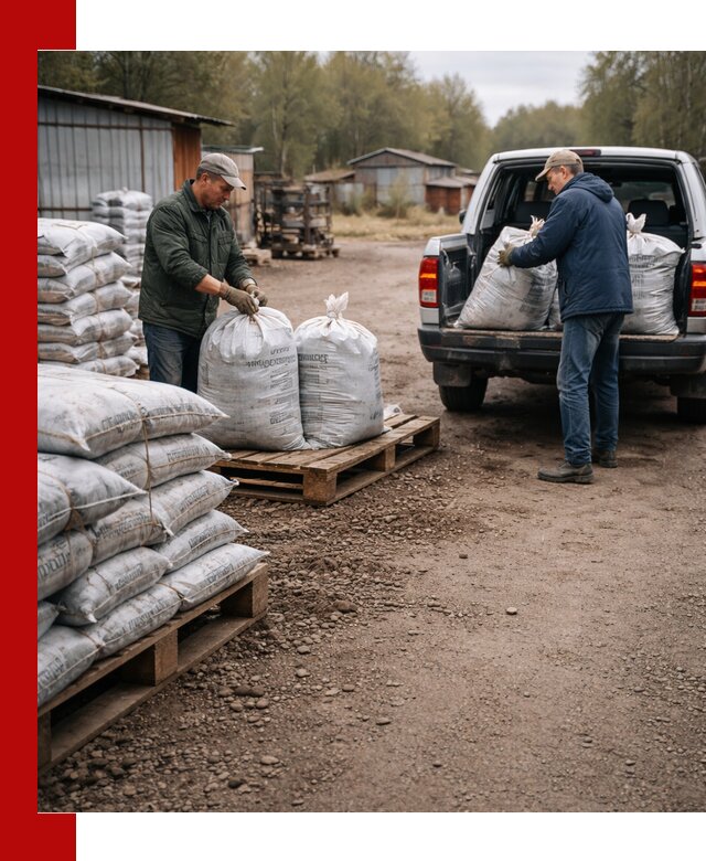 Купить конский навоз в мешках с доставкой в Переславле-Залесском