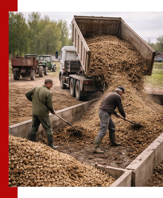 Куриный помет с доставкой в Переславле-Залесском оптом и в розницу