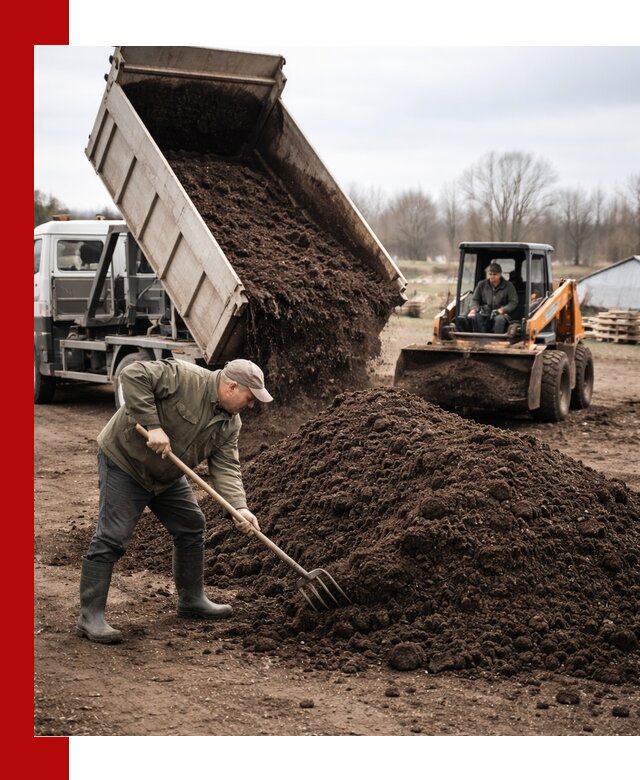 Доставка и продажа перегноя в Переславле-Залесском быстро и дешево