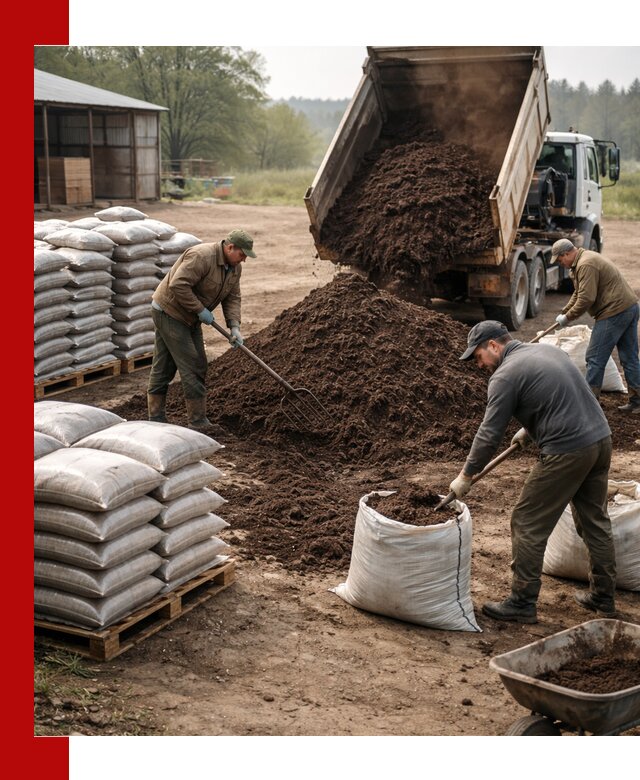 Доставка компоста оптом и в розницу в Переславле-Залесском