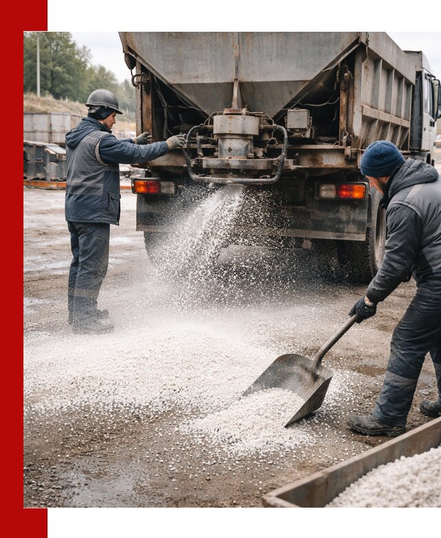 Доставка и продажа хлористого кальция в Переславле-Залесском