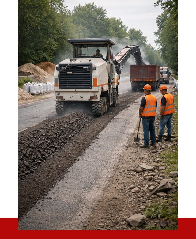 Фрезерованный асфальт в Переславле-Залесском от 2283 р./куб. | ПРОНЕРУДПрс
