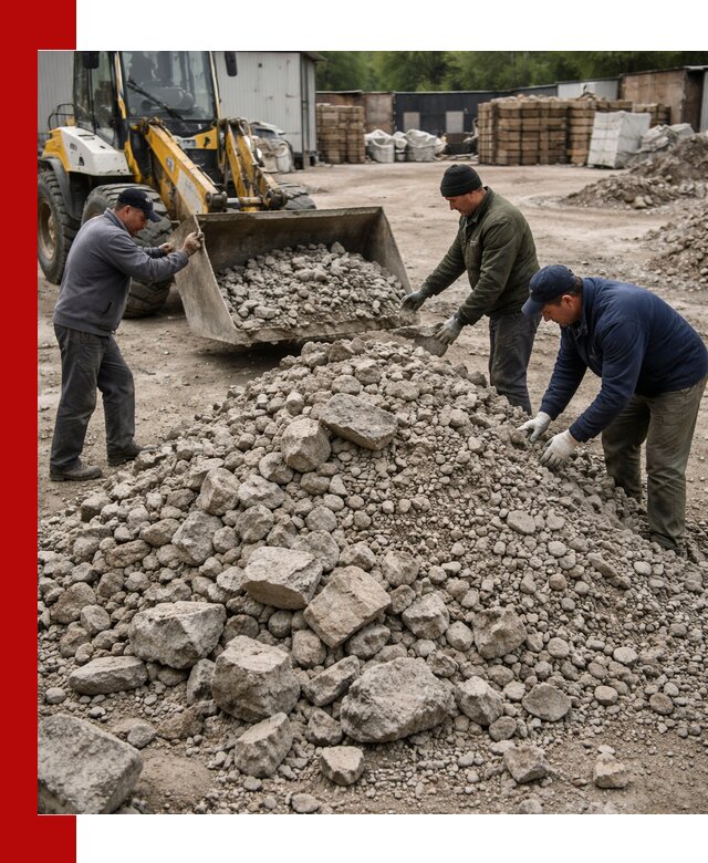Демонтаж и вывоз бой бетона в Переславле-Залесском