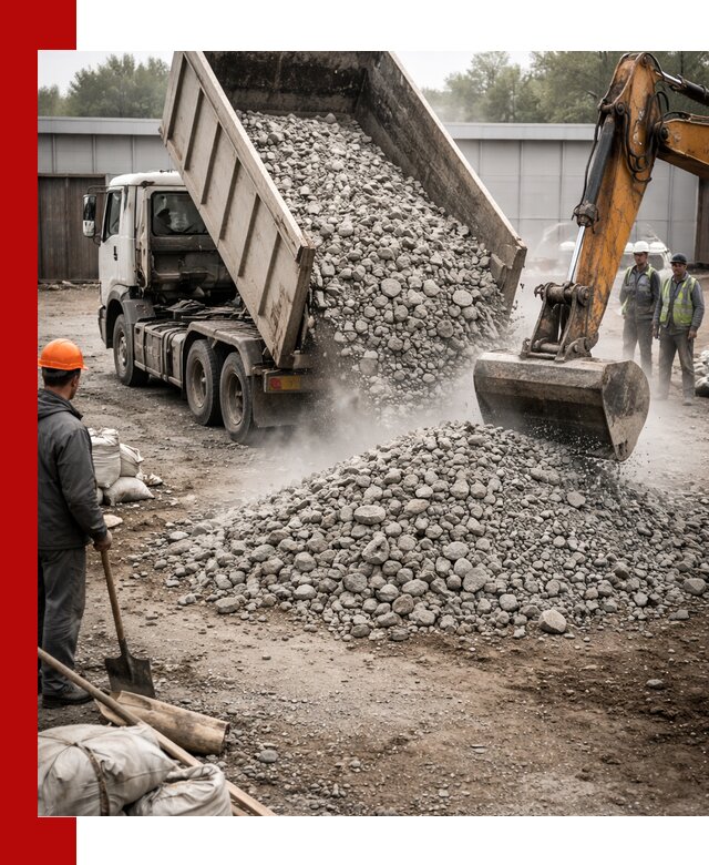 Доставка дробленого бетона в Переславле-Залесском оптом и в розницу