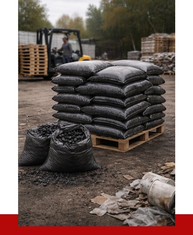 Купить уголь в мешках с доставкой в Переславле-Залесском от 7784 р. | ПРОНЕРУДПрс