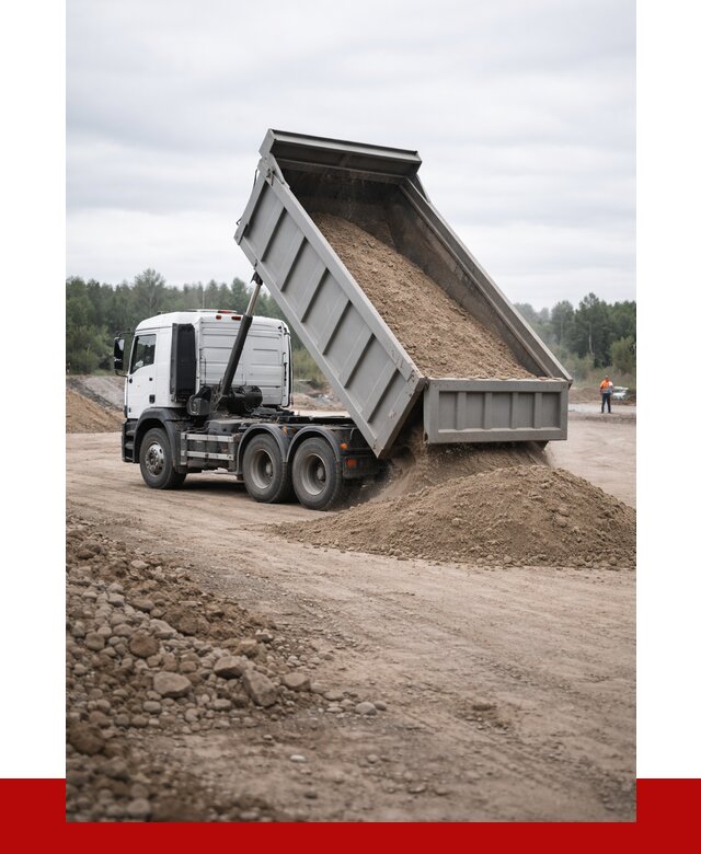 Доставка самосвалом 15 кубов в Переславле-Залесском от 6746 руб. | ПРОНЕРУДПрс