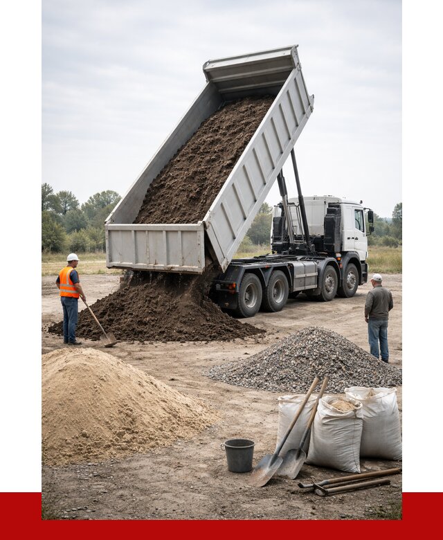Доставка самосвалом 30 кубов в Переславле-Залесском от 8822 р. | ПРОНЕРУДПрс