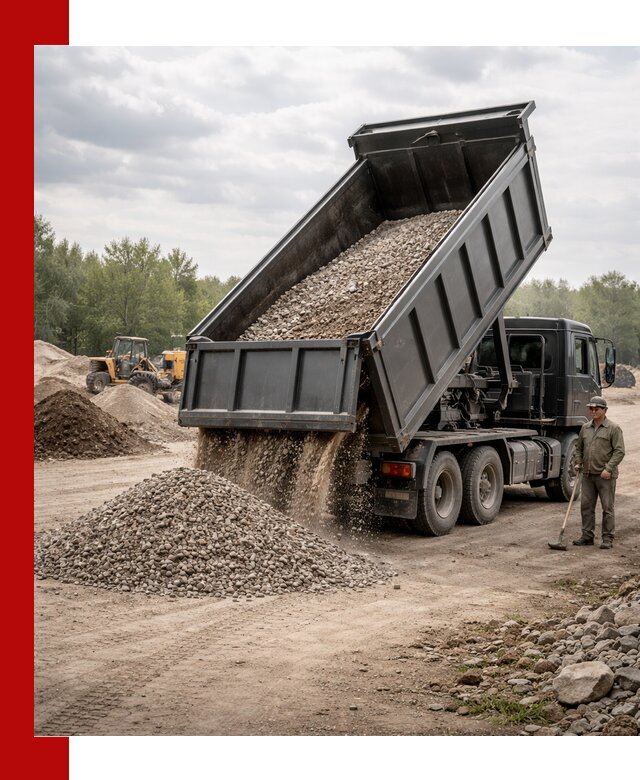 Доставка самосвалом 30 м3 по выгодным ценам в Переславле-Залесском