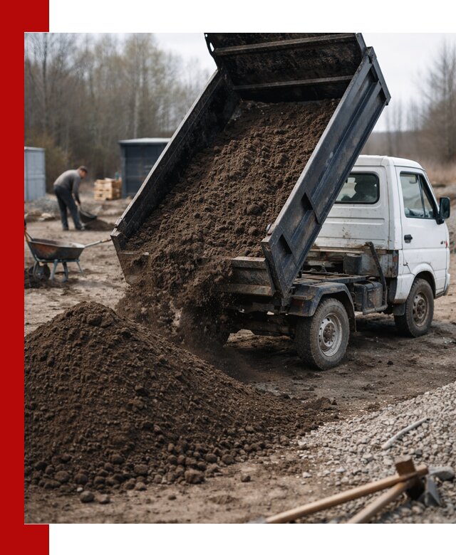 Аренда минисамосвала в Переславле-Залесском для доставки сыпучих материалов