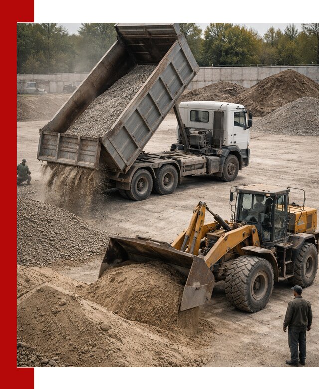 Перевозка сыпучих грузов самосвалами и бортовыми в Переславле-Залесском