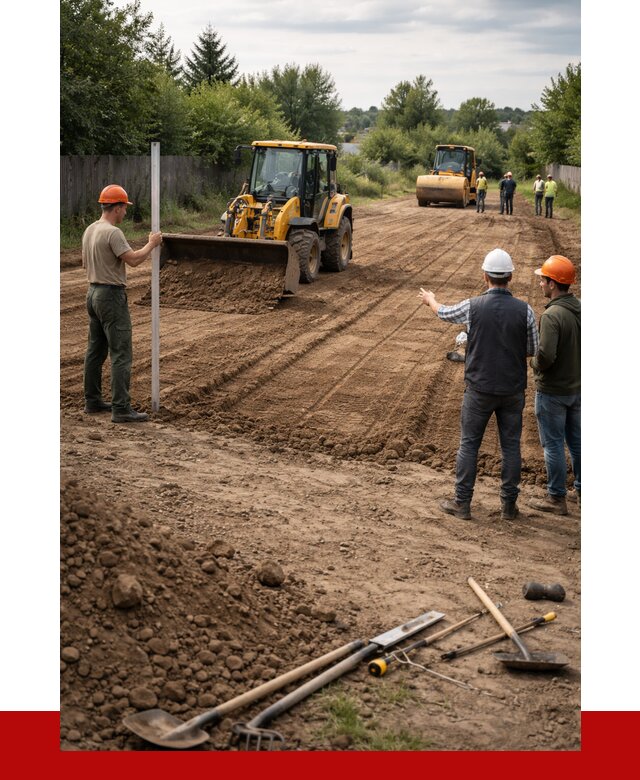 Планировка участка грунтом в Переславле-Залесском от 4671 р ПРОНЕРУДПрс